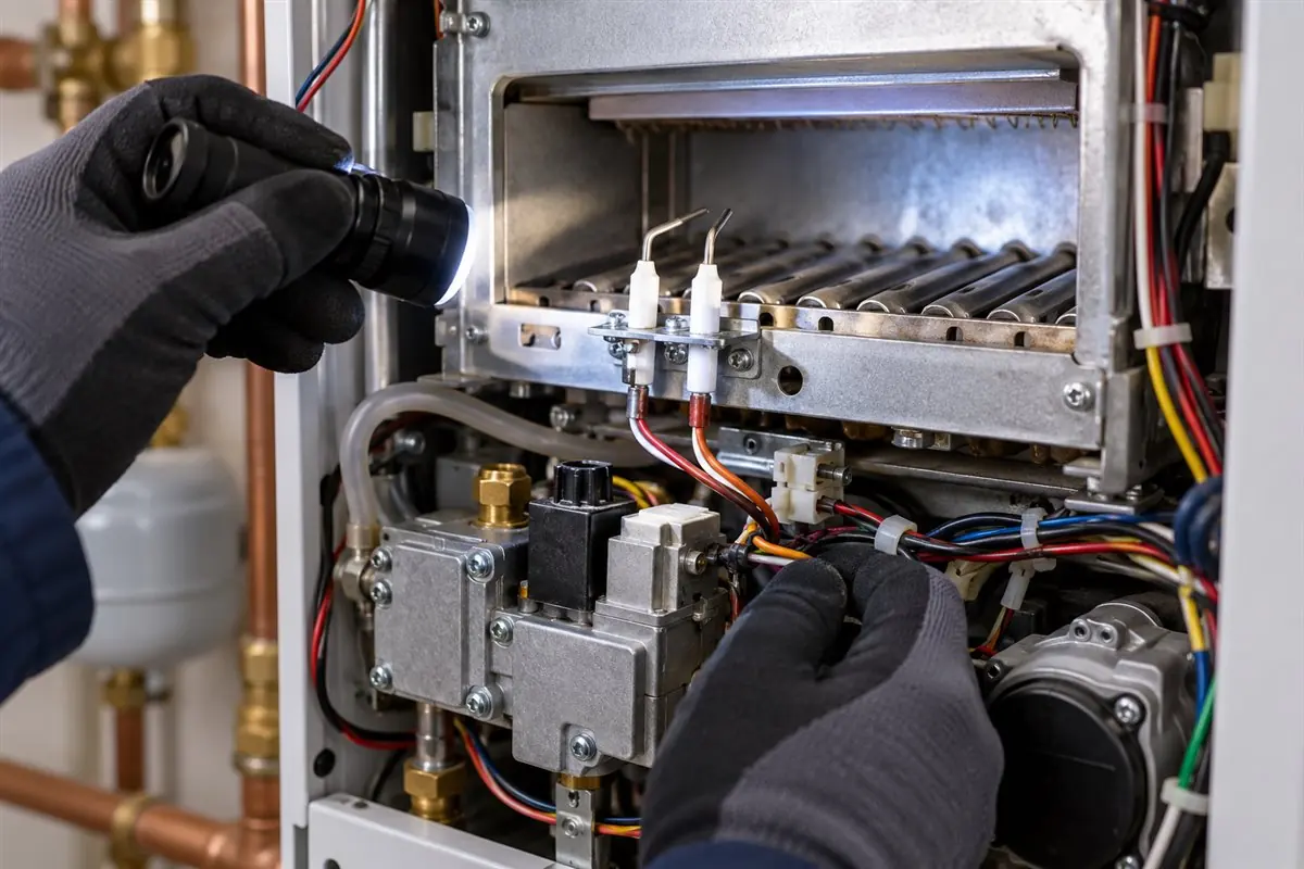 Boiler ignition system inspection in Medford MA